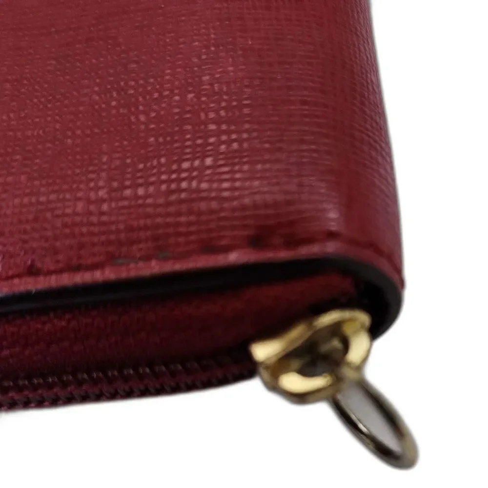 Coach Vintage Red Leather Wallet - Picture 8 of 8